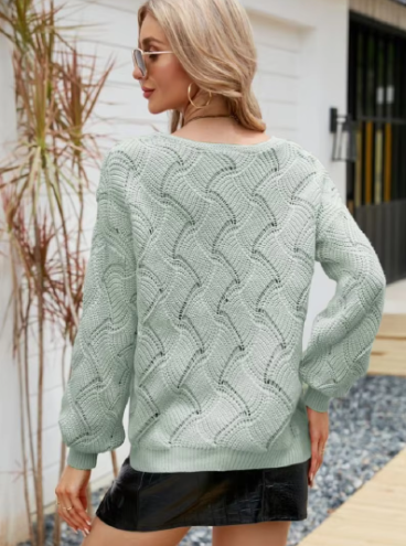 Lena Cozy Knitted Pullover