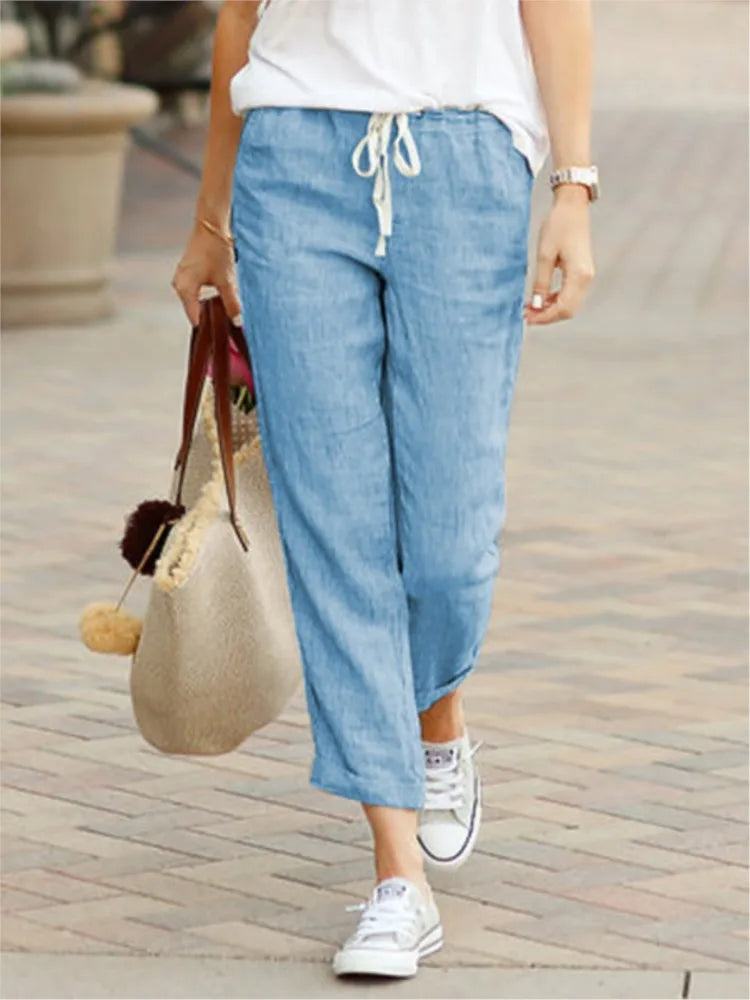 Maggie | Cozy Linen Pants