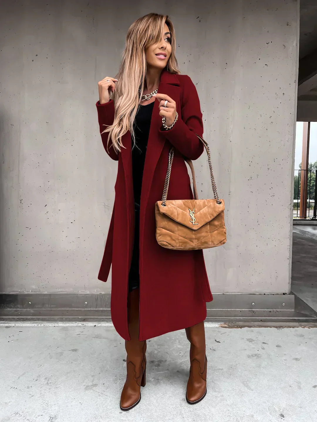 Romy | Elegant Wool Coat