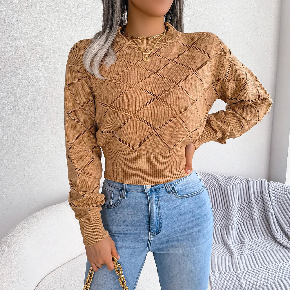 Lucy Hollow Crop Sweater