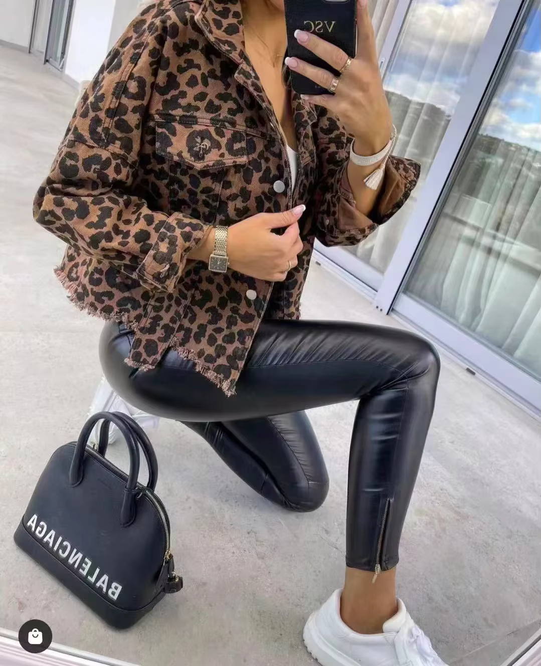 LEO | LEOPARD PRINT JACKET