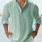 Fynn Casual Half-Buttoned Shirt