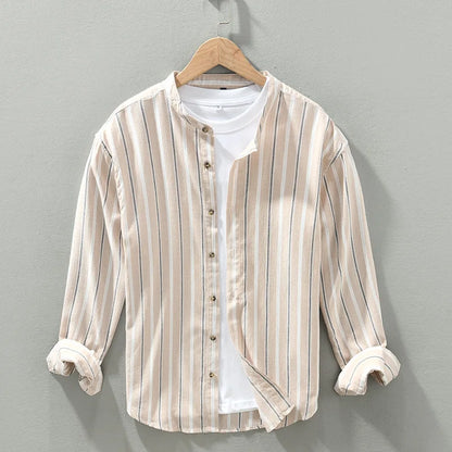 Alfonso Cotton&Linen Shirt