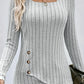 Victoria Ribbed Knit Top