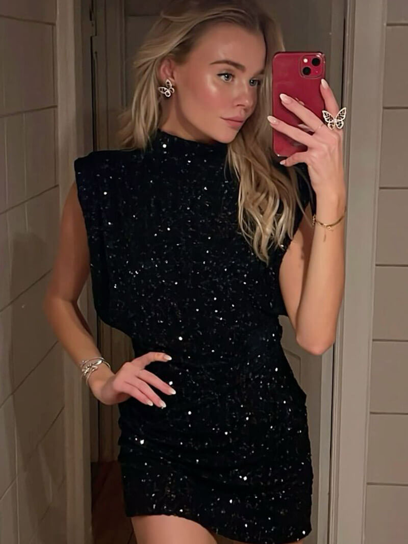 Annie Glitter Dress