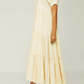 Simple Love Ruffle Hem Maxi Dress