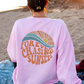 Kira Crewneck - "Forever chasing sunsets"