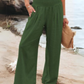 Ubud -High waist cotton linen pants