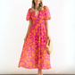 Ona - Colorful Midi Dress