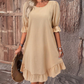 Deli - Dress with Puffed Sleeves