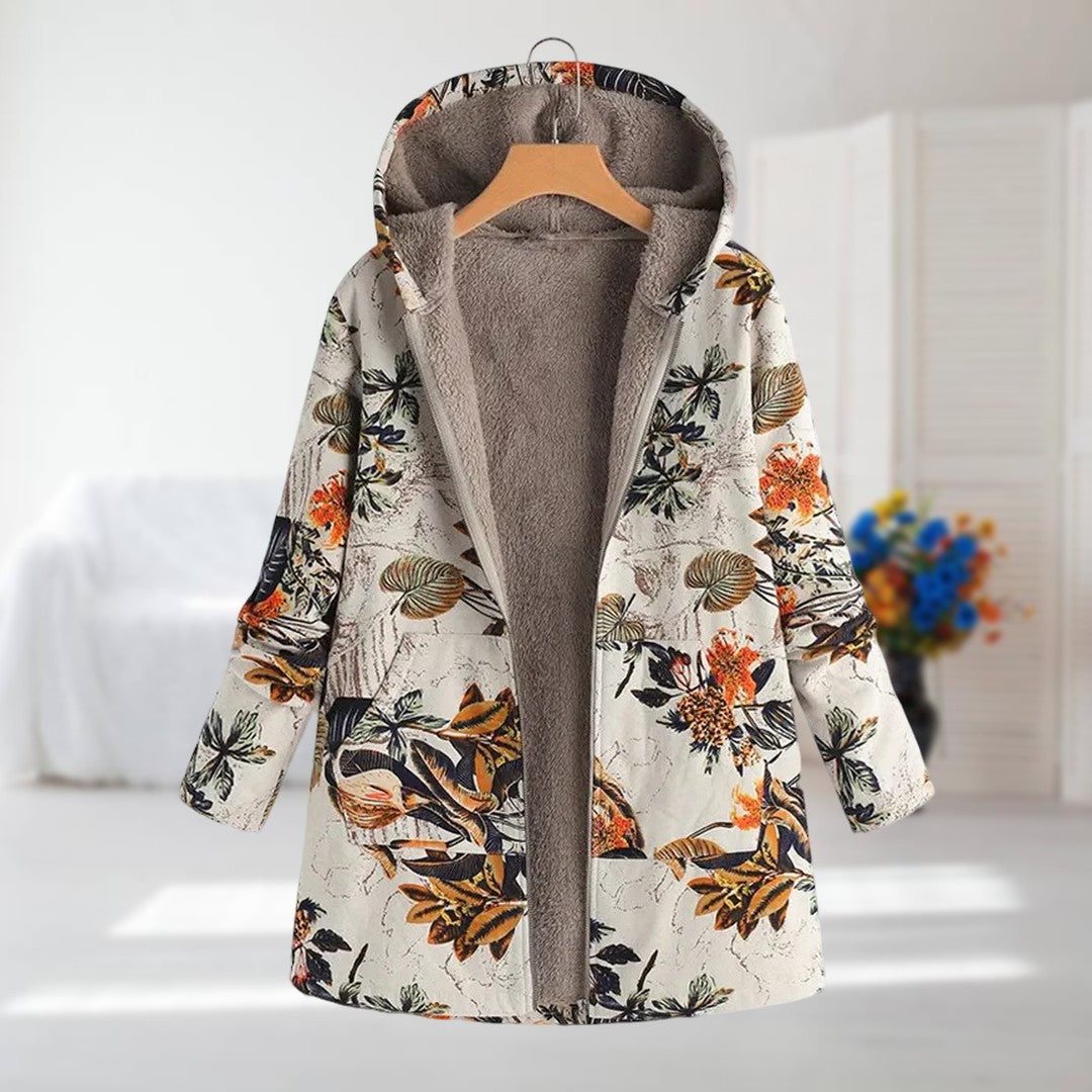 BABEL - JACKET WITH FLORAL PRINT