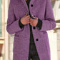 DORIA WOOL COAT WITH BUTTON CLOSURE FOR WOMEN