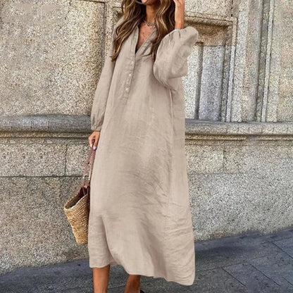 HARPER | LONG SLEEVE MIDI DRESS