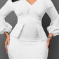 Body Hug Slitted Bodycon Dress