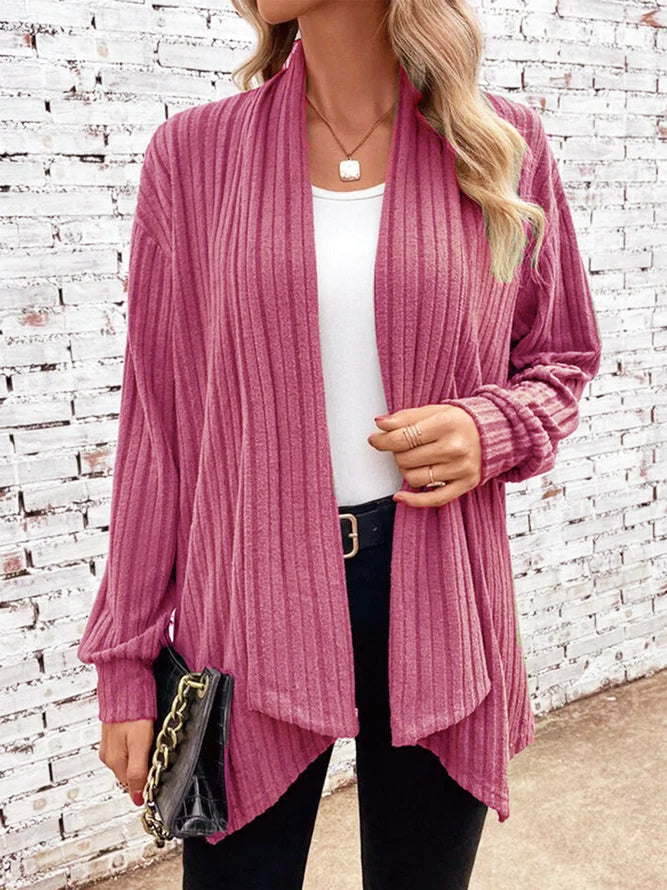 Olivia | Ribbed Cardigan