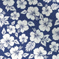 Hawaiian Flower Printed Cotton Linen Holiday Shirt