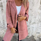 Isa | Casual long coat with lapels