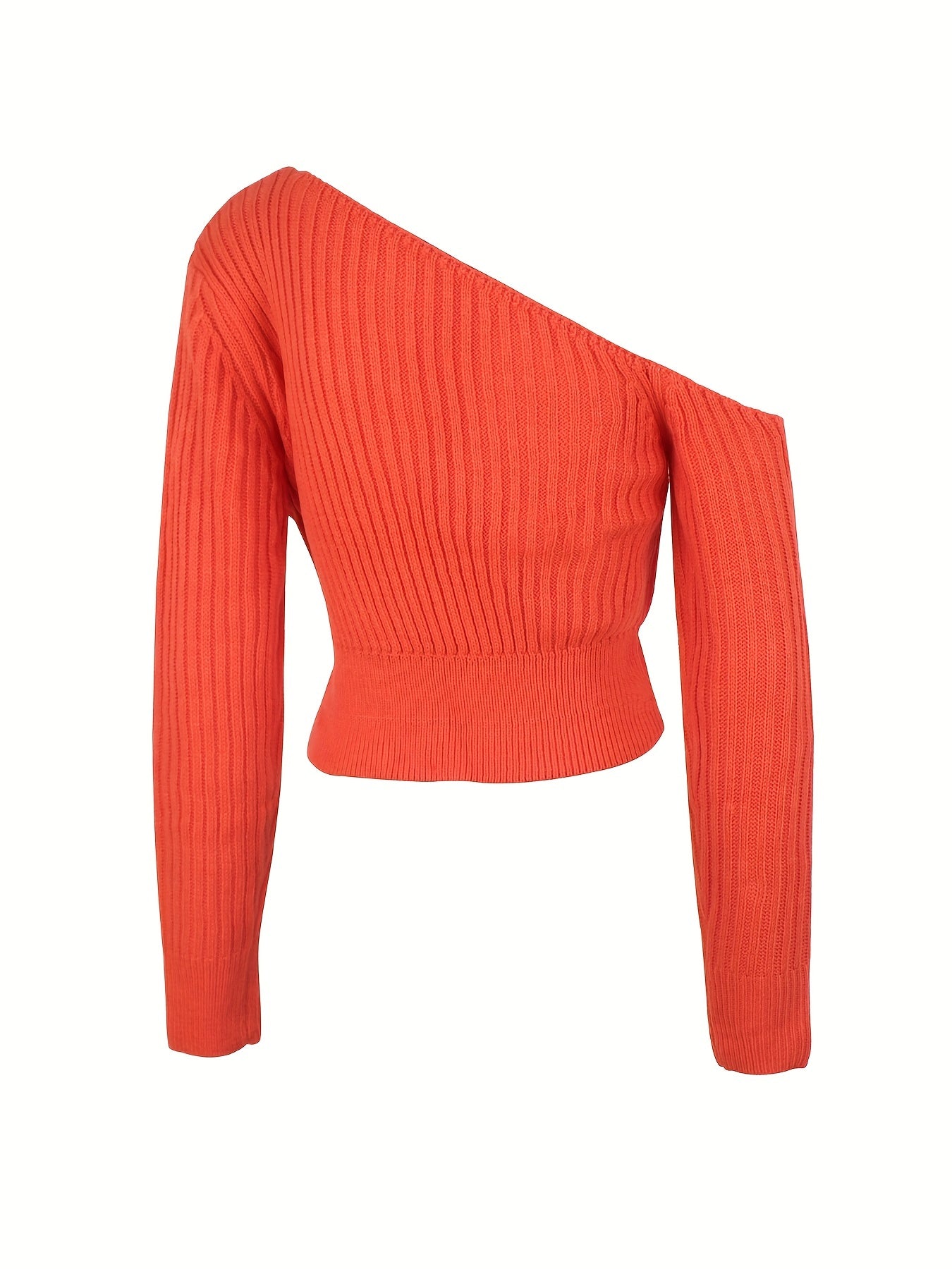 Aria | Asymmetrical Neck Sweater