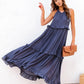 TORI TIERED MAXI DRESS WITH POCKETS