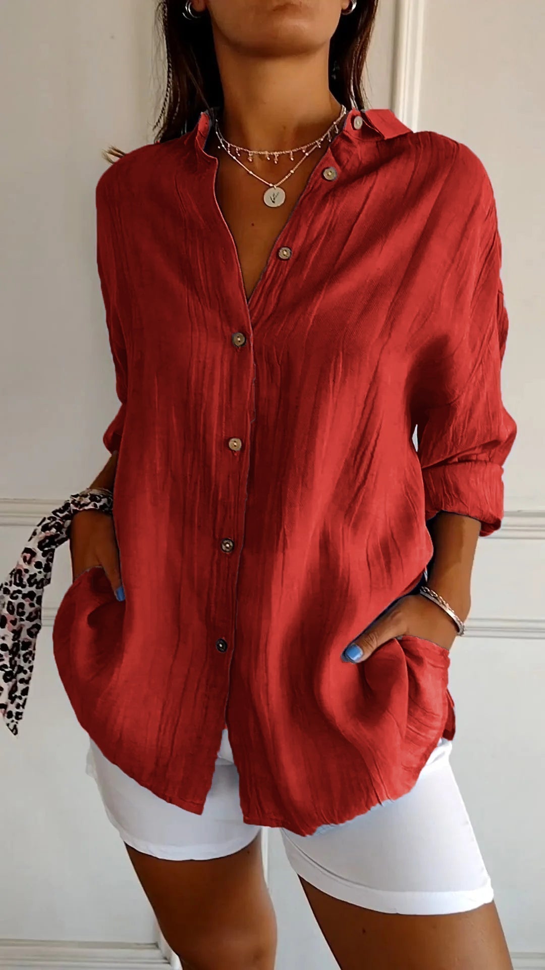 Emily | Trendy Oversized Blouse