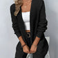 Tatiana - Long Sleeve Knitted Cardigan With Pockets