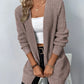 Tatiana - Long Sleeve Knitted Cardigan With Pockets