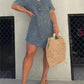 Urban Chic Denim Delight Shirt Dress