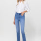 JUNI HIGH RISE STRETCH CROP SLIM JEAN