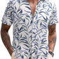 Casual Linen Blend Printed Shirt (US Only)