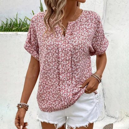 Vintage Floral Blouse