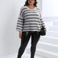 ESTELA - STRIPPED DROP SWEATER