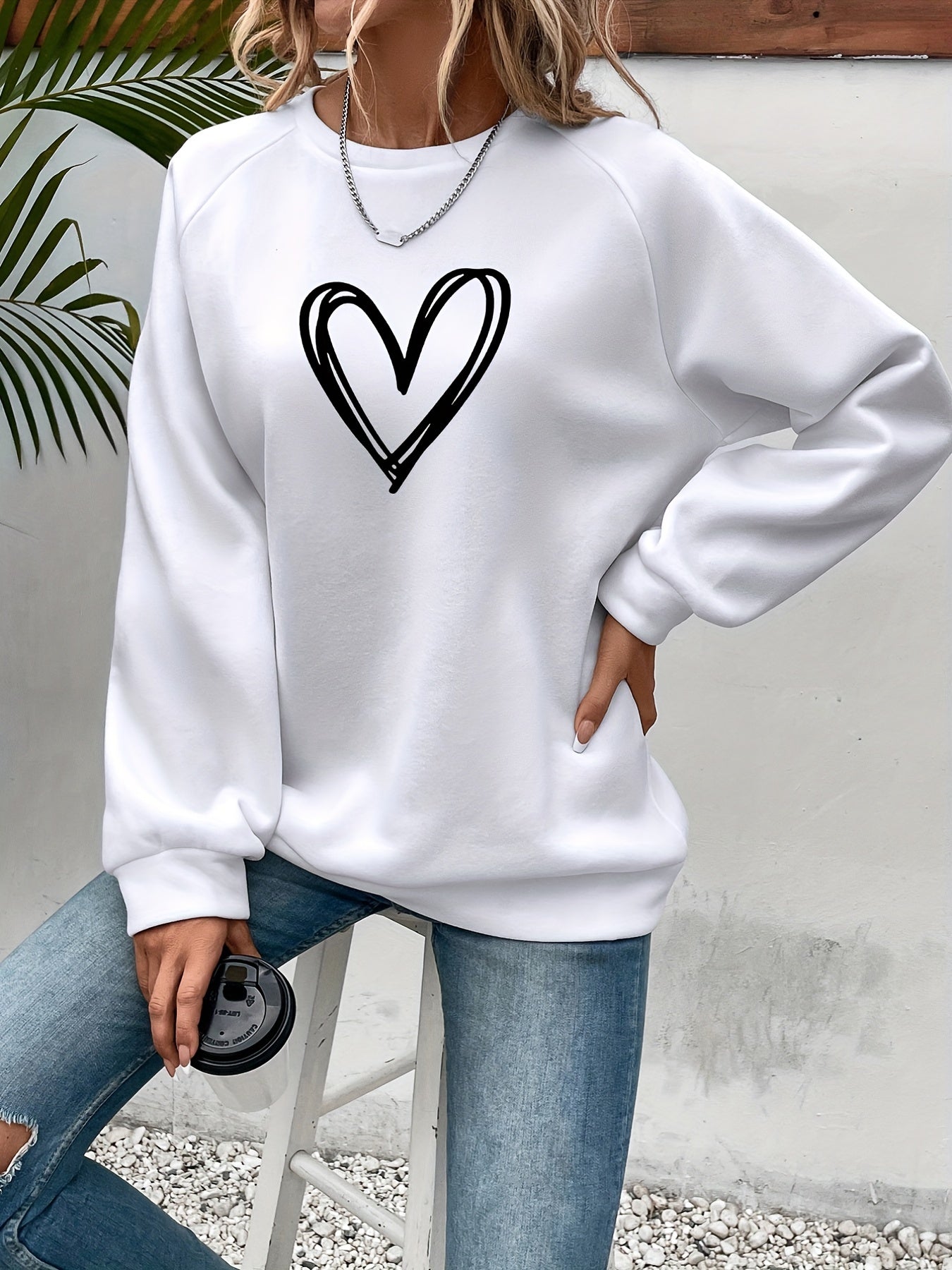 Paloma | Casual Heart Sweater