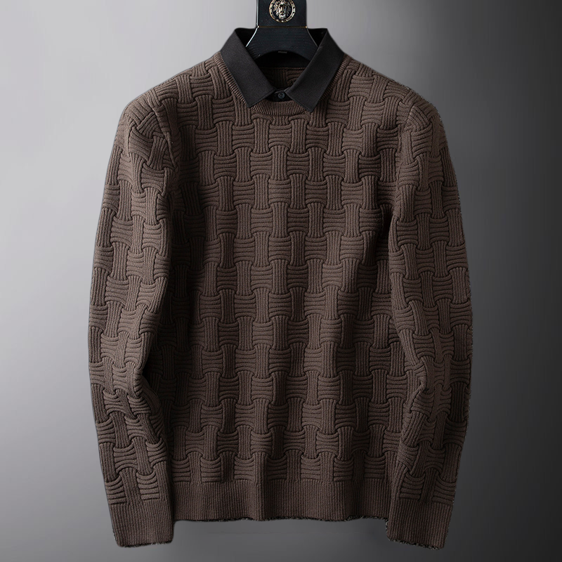 Finn | Elegant Polo Sweater