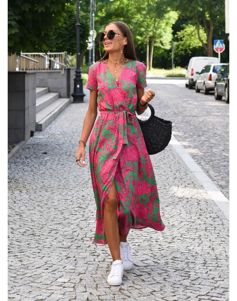 Bella | Colourful summer dress