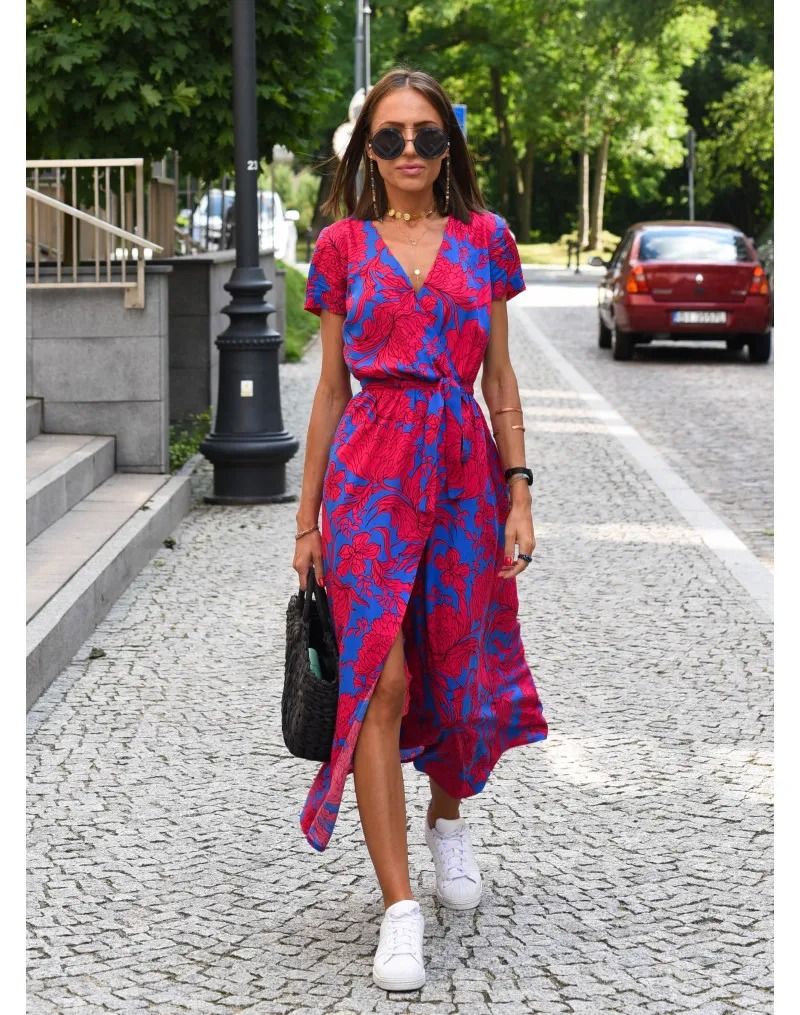 Bella | Colourful summer dress