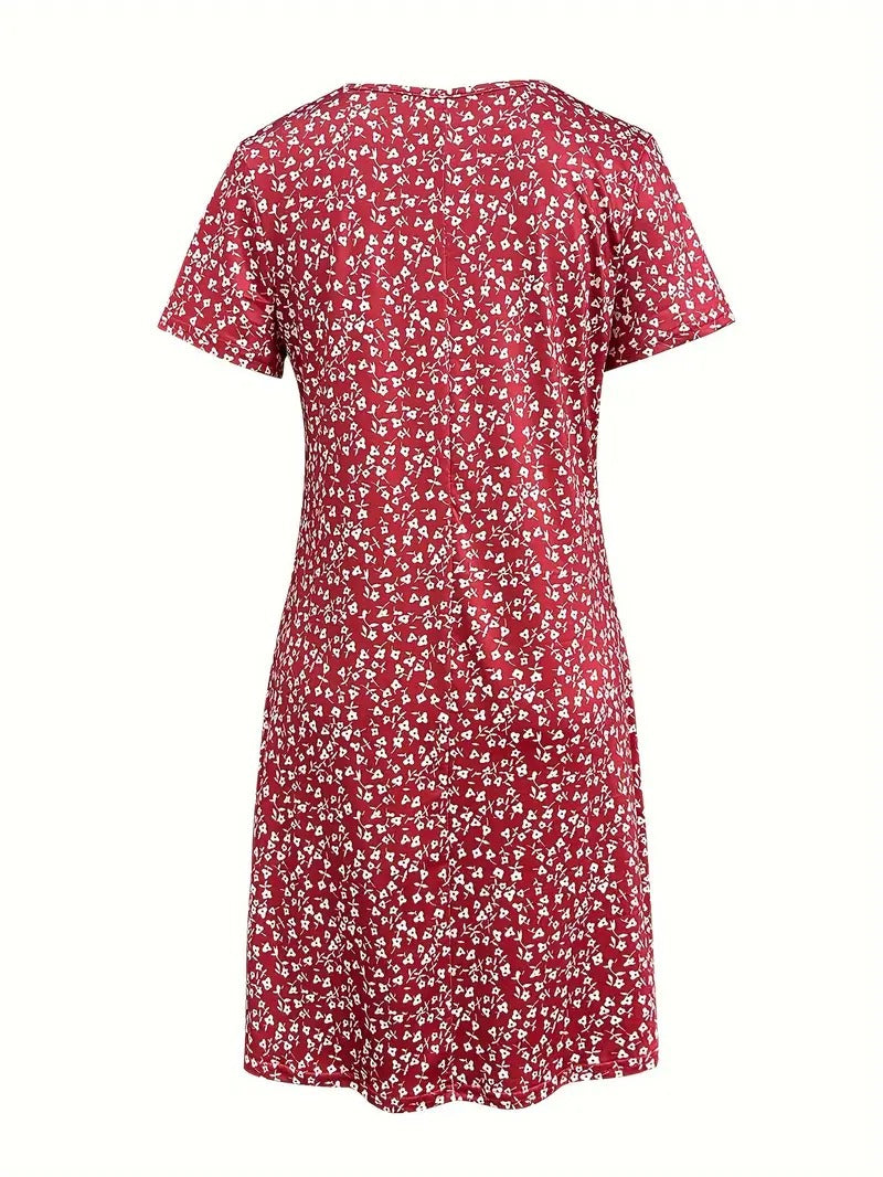 LEONA | CASUAL FLORAL DRESS