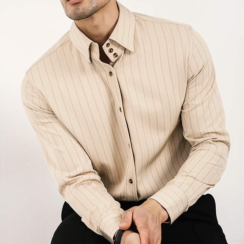 SARTORIAL COUTURE® NON-IRON STRIPED DRESS SHIRT