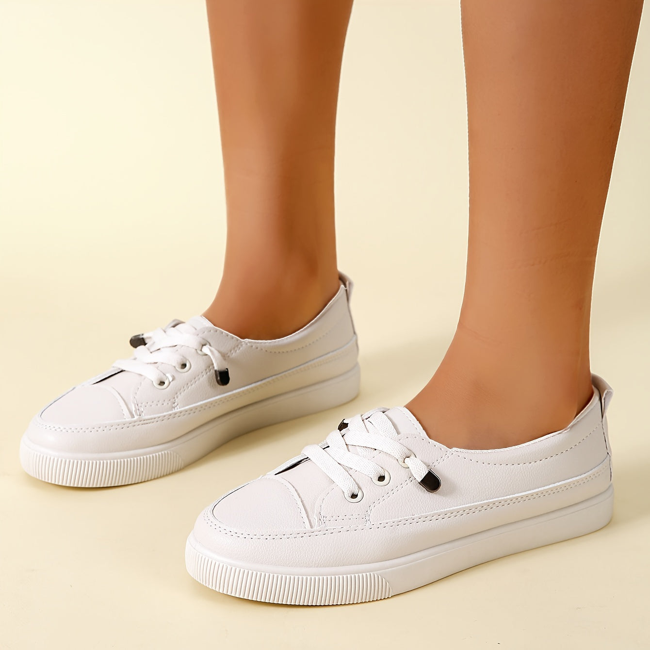 Léa | Slip-On Flat Skate Shoes