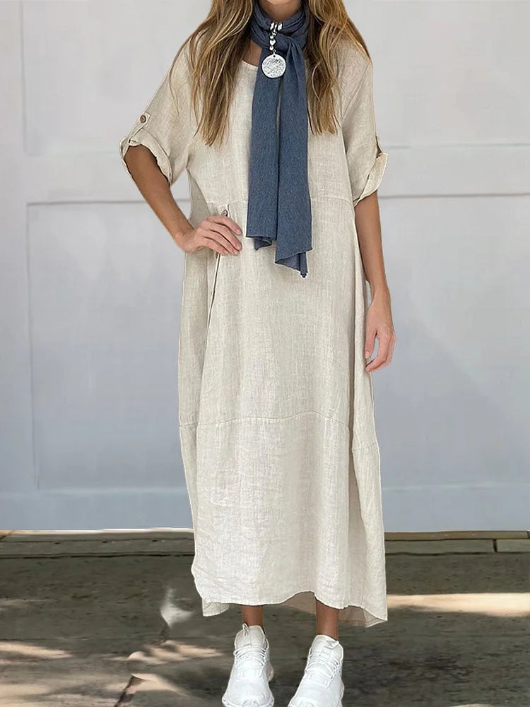 Lynn™ Linen Cotton Dress