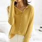 Marianna Asymmetric Buttoned Sweater