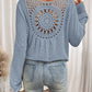 Mia Knitted Mandala Back Top