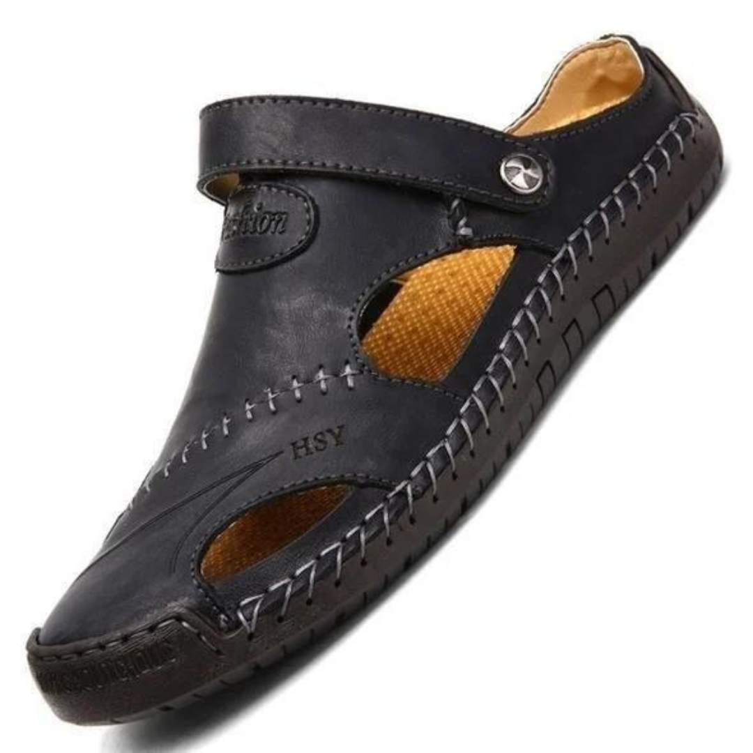 Brian | Orthopedic Leather Sandals