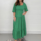 Elina™ - Relaxed Embroidered Dress