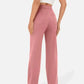 ANDY - High-waisted elastic casual pants