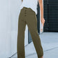 ANDY - High-waisted elastic casual pants