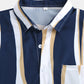 Revere Shirts with Wave Stripes and Short Swim Shorts