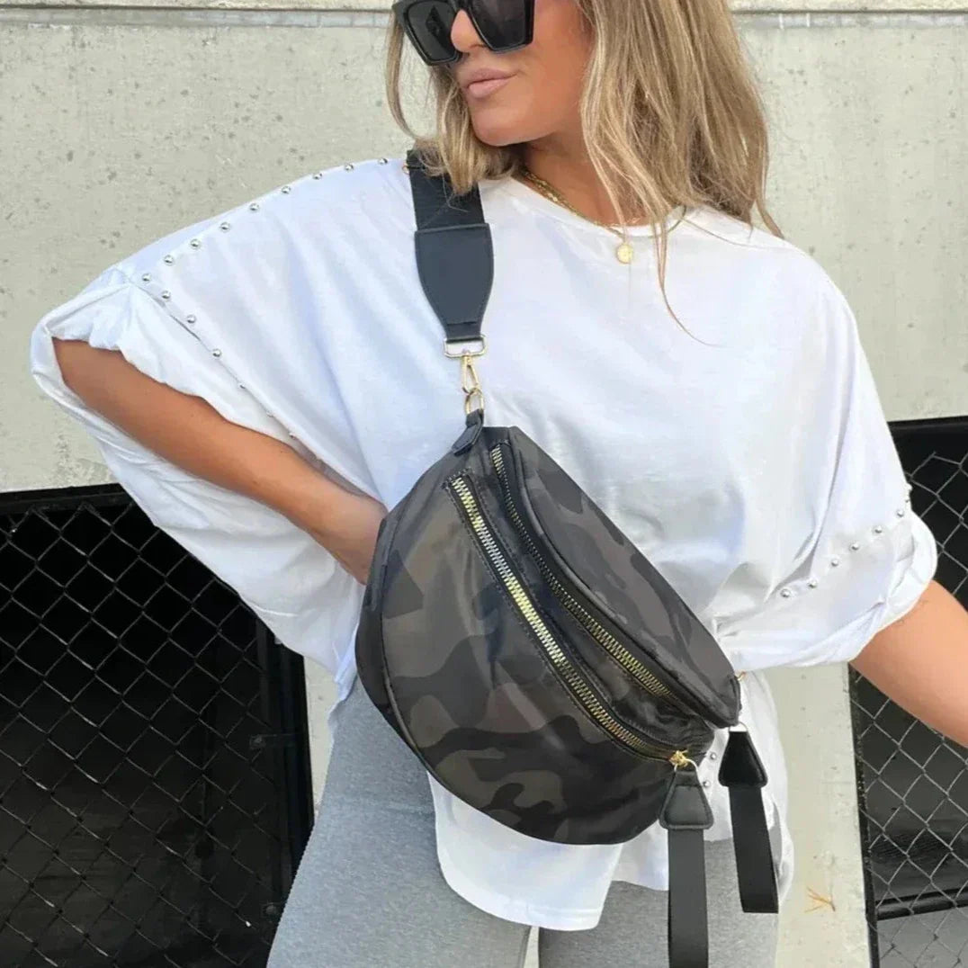 Hannah - Studded Oversized Tee