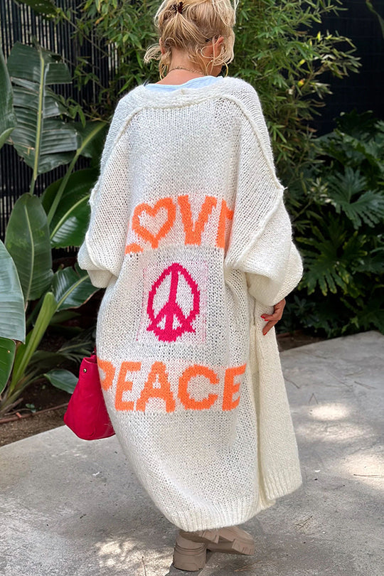 Ibiza - Love & Peace Cardigan