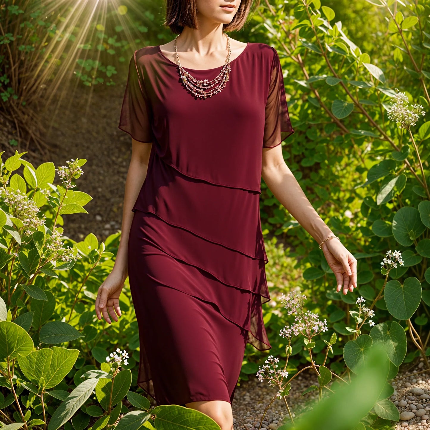 Ines™ I Elegant Slimming Dress