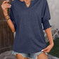 Loose V-neck and Dolman Sleeve T-shirt 51367206